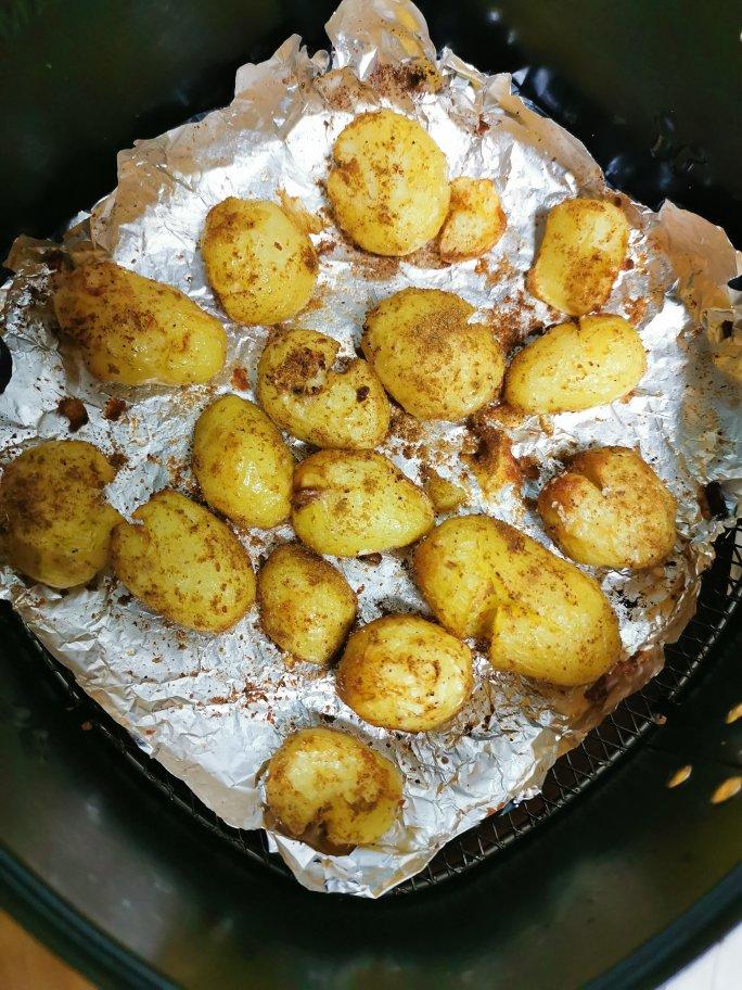 空气炸锅-孜然小土豆