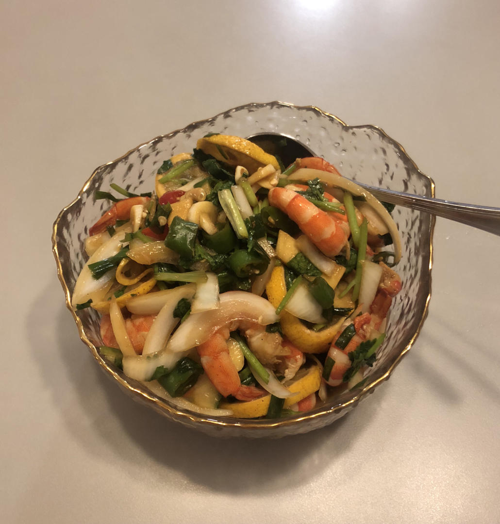 泰式柠檬虾