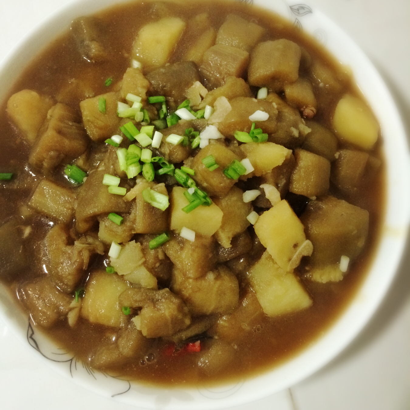 茄子炖土豆（东北版）