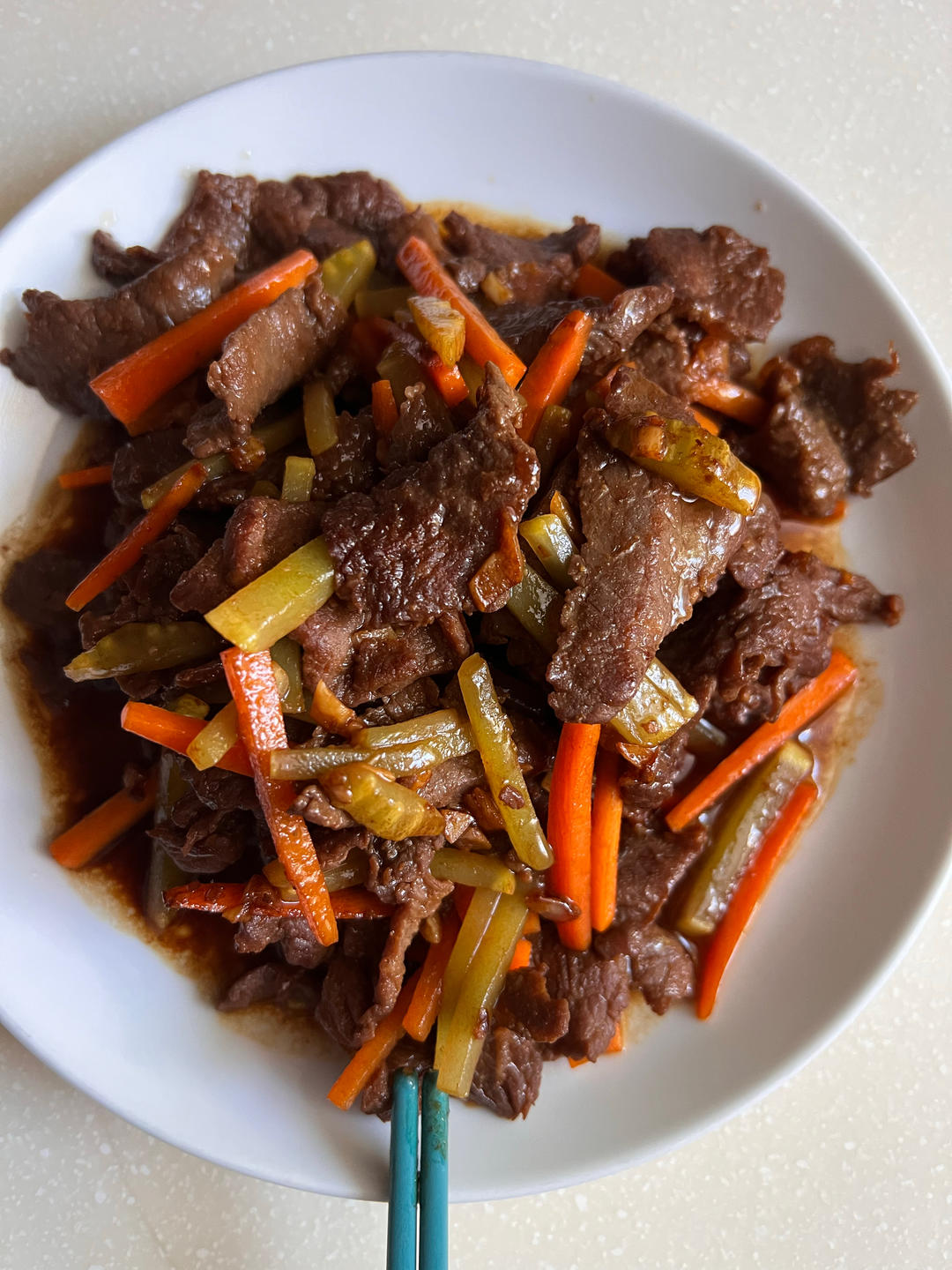 又香又嫩的小炒牛肉（巨好吃，手残党也能做）