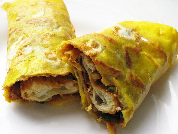 玉米面煎饼果子