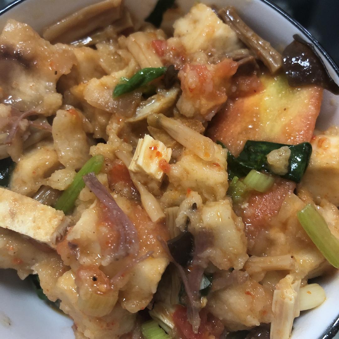 牛肉小炒泡馍家庭版