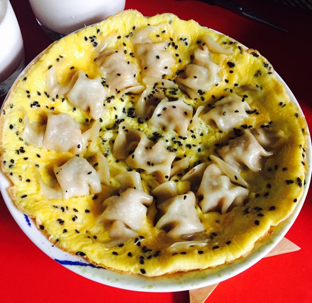 蛋抱煎饺（速冻饺）