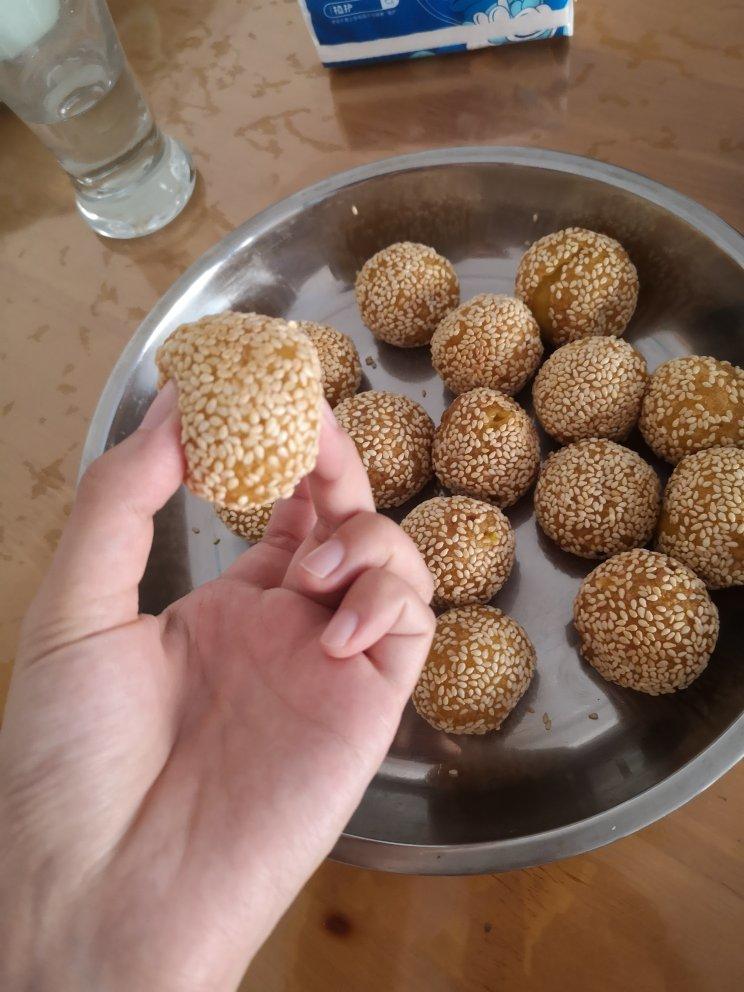 空心南瓜球/鼓鼓南瓜饼  简单易上手版