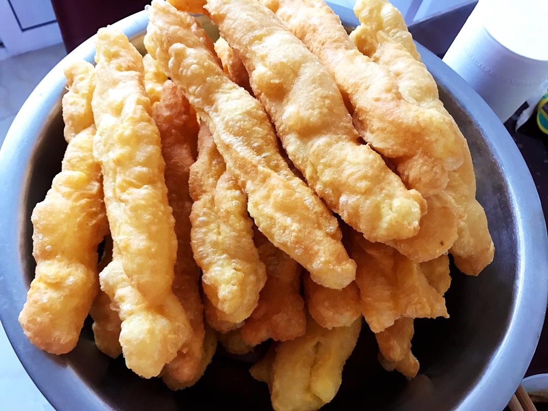 在家做最健康👍🏻                       无泡打粉奶香油条