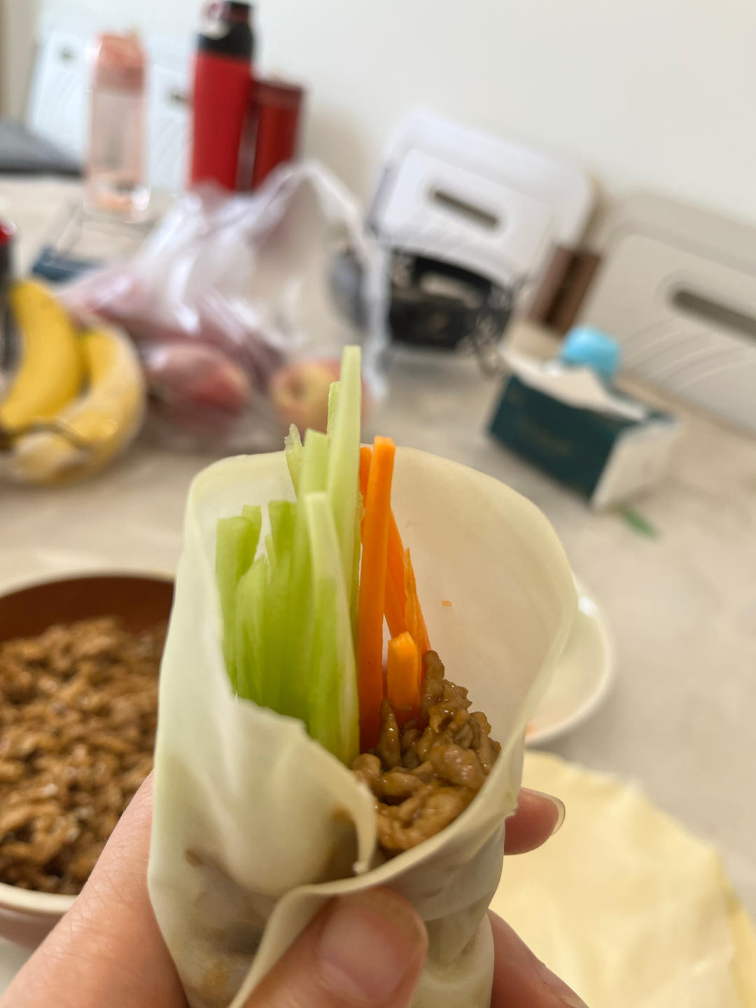 好吃到舔手的酱肉丝