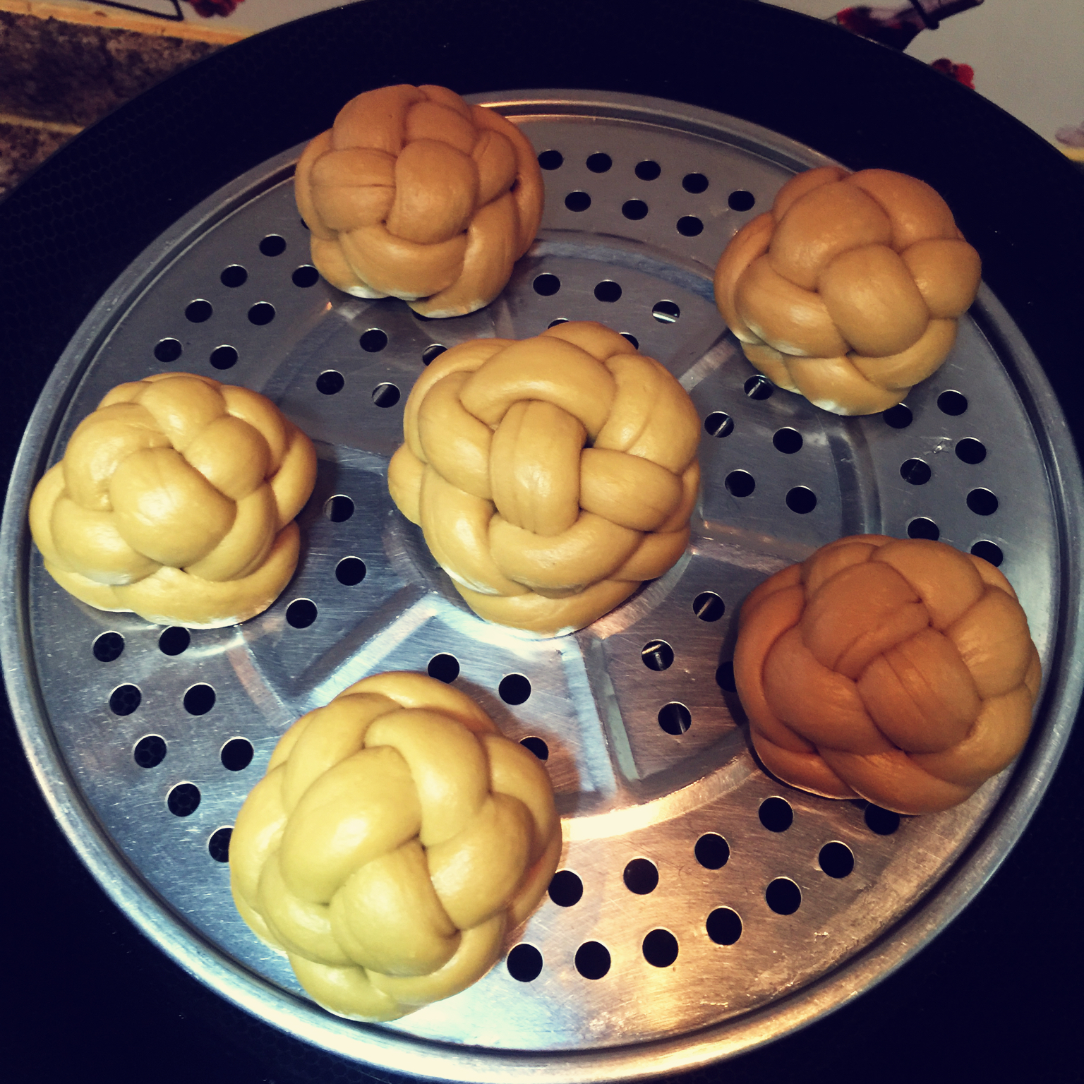 绣球馒头