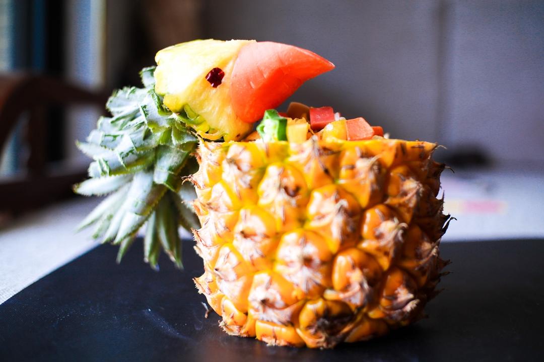 鸟语花香菠萝炒饭