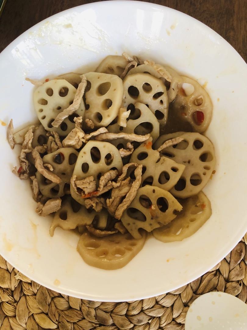 莲藕炒肉