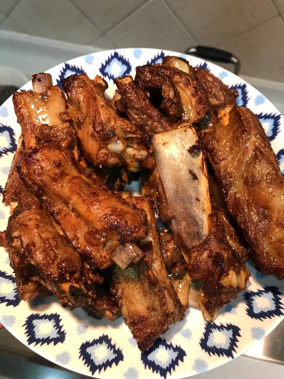 蒜香烤排骨