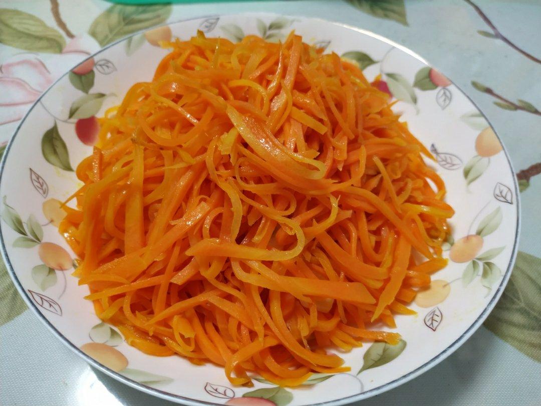 炒胡萝卜丝