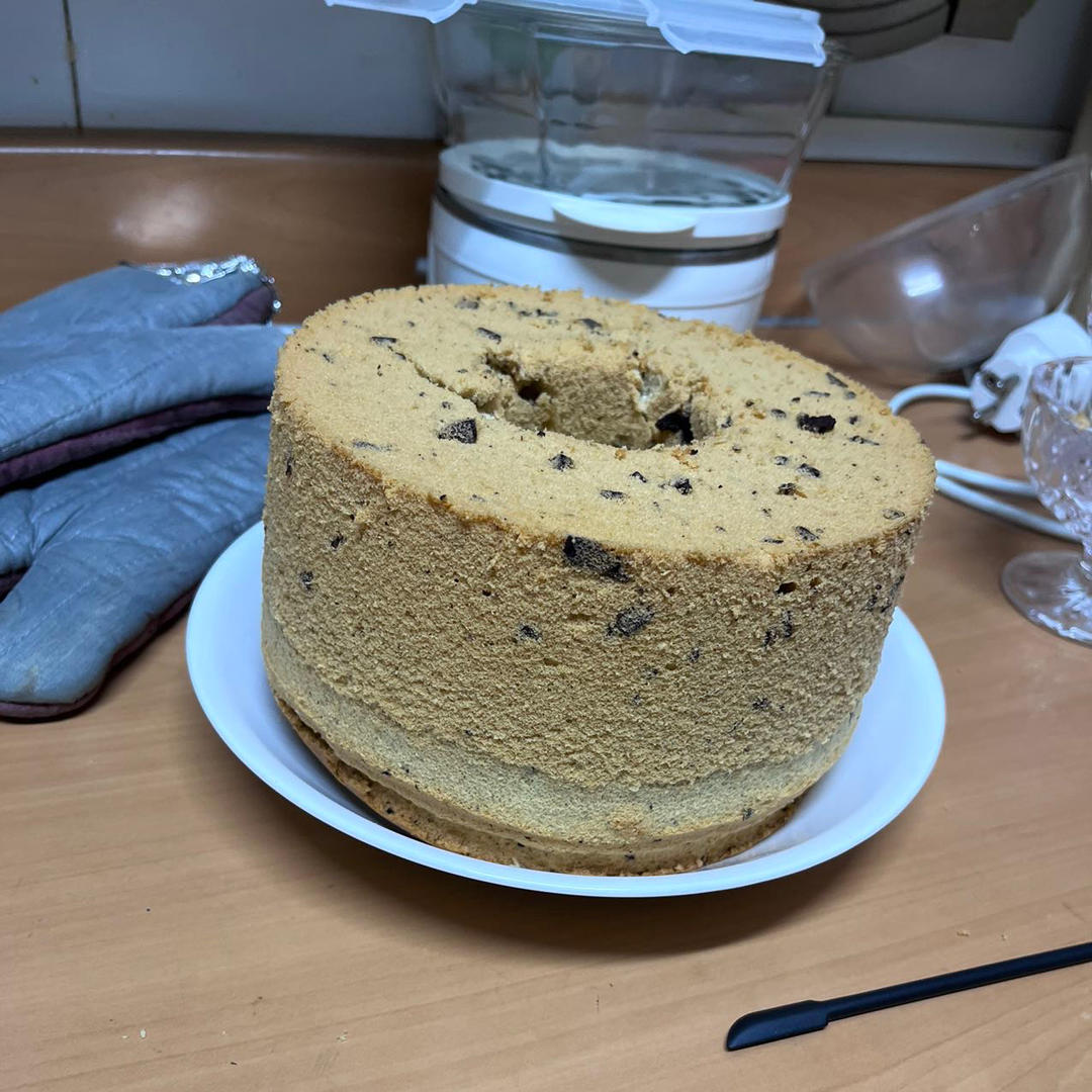 巧克力摩卡戚风