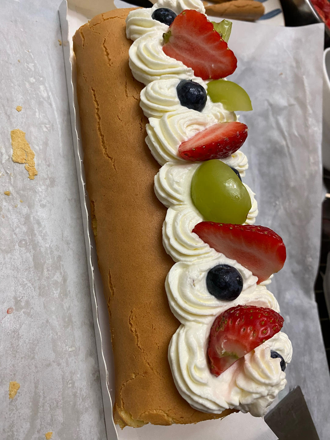 草莓奶油卷/O卷/小山卷