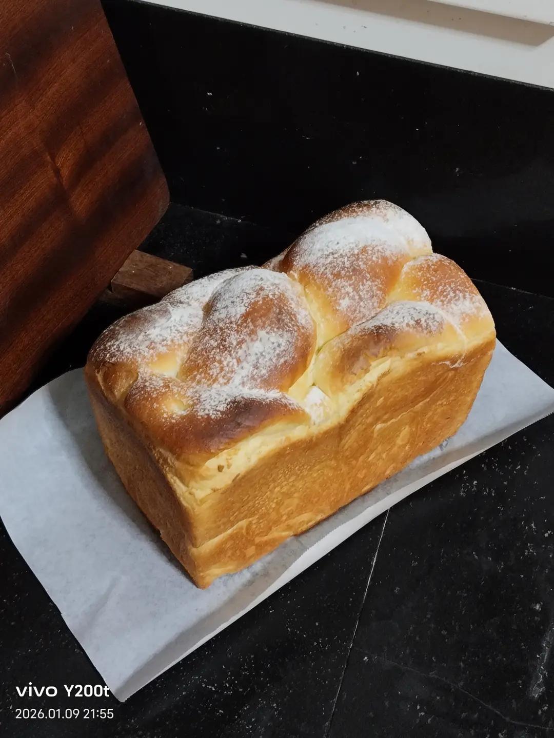 酸奶芝士吐司/70%中种/超软嫩好吃