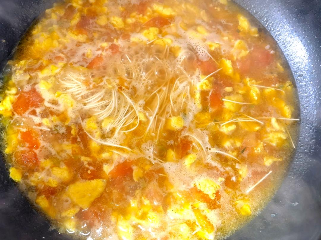 汤都要喝光的西红柿鸡蛋面