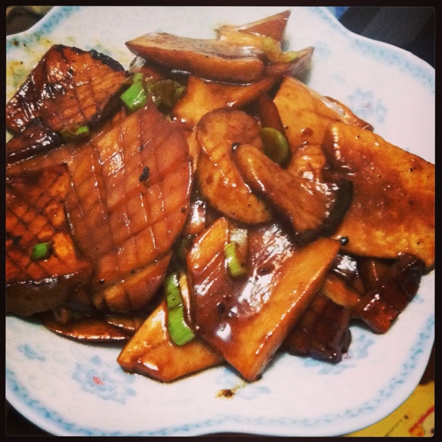 酱汁杏鲍菇