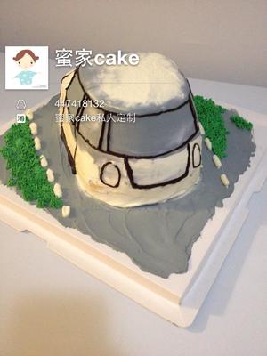 Minicooper汽车蛋糕-详的做法 步骤11