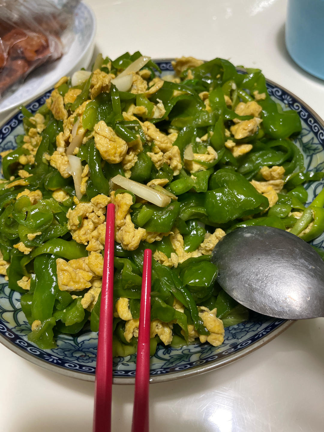 青椒炒蛋