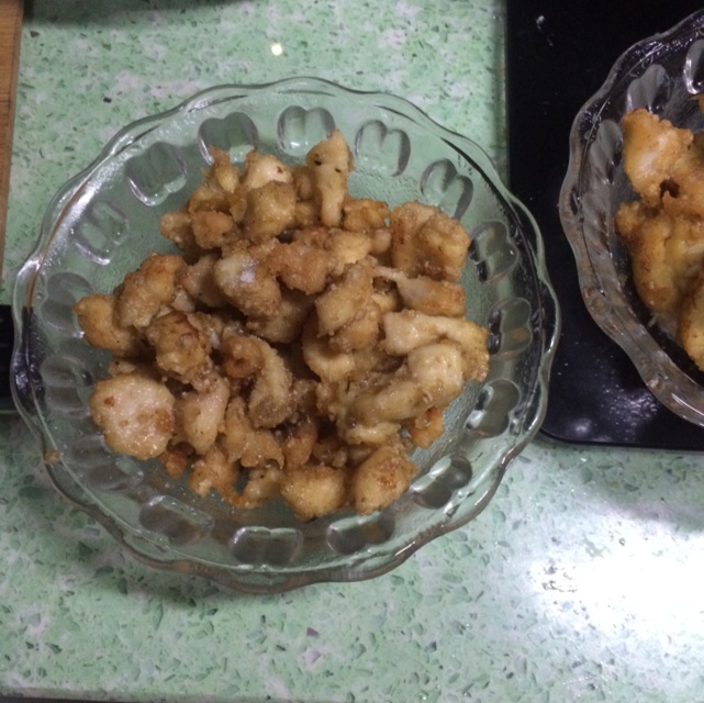 孜然鸡肉粒