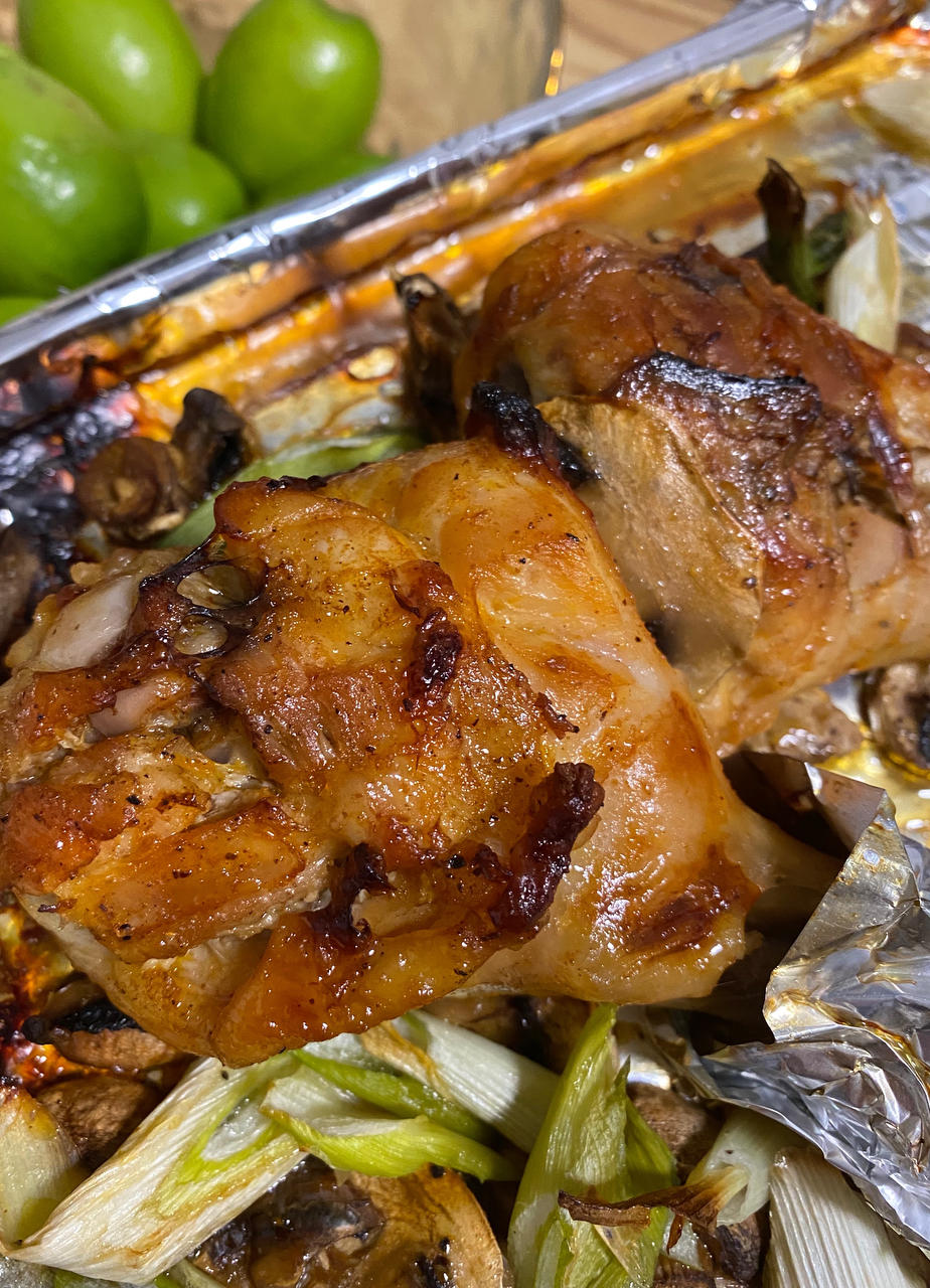 新奥尔良烤鸡腿