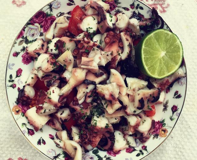 章鱼沙拉（Octopus Salad）的做法