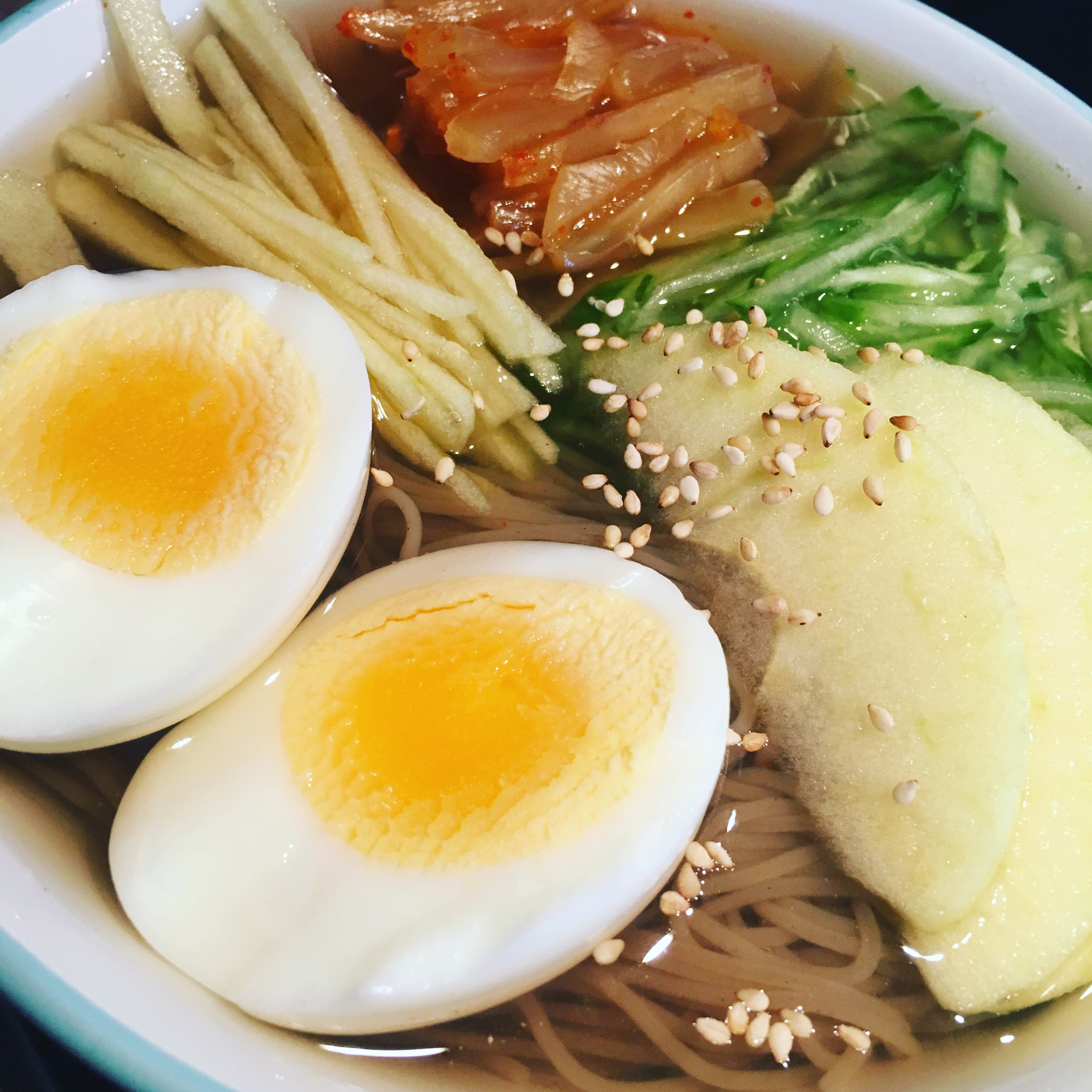 简易素冷面