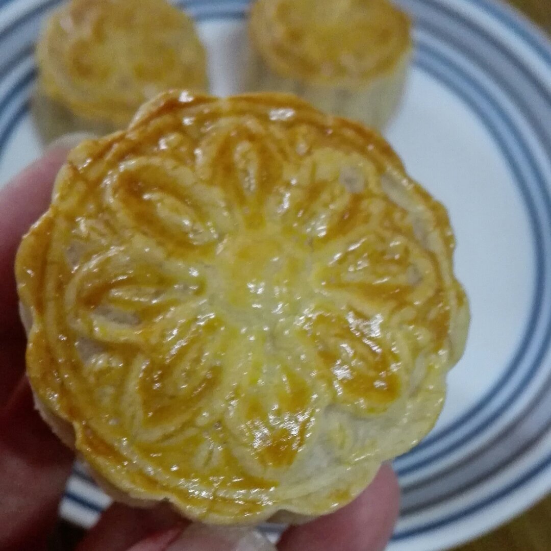 金沙奶黄月饼