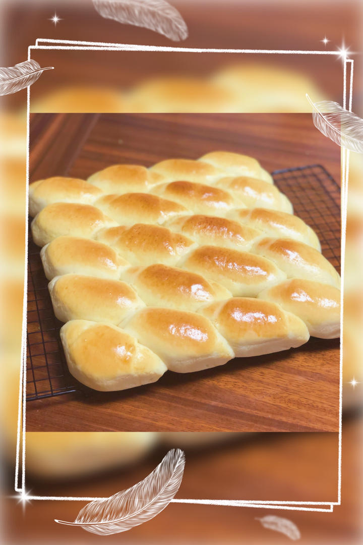 超拉丝儿的蜂蜜牛奶卷儿✌️，冷藏中种法✌️