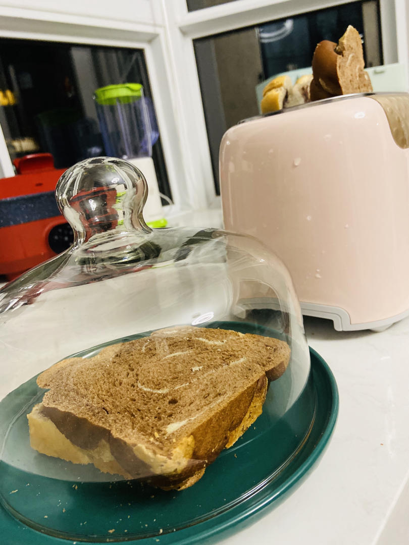 奶油巧克力吐司