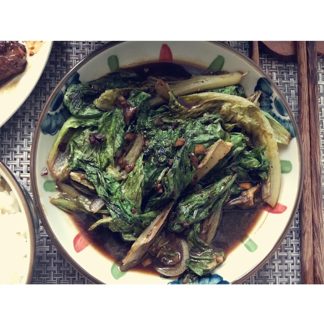 家常菜 蚝油生菜