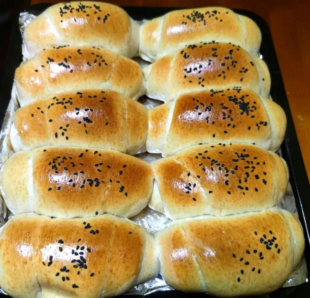 日式盐面包 日式盐可颂-（含整形小视频）