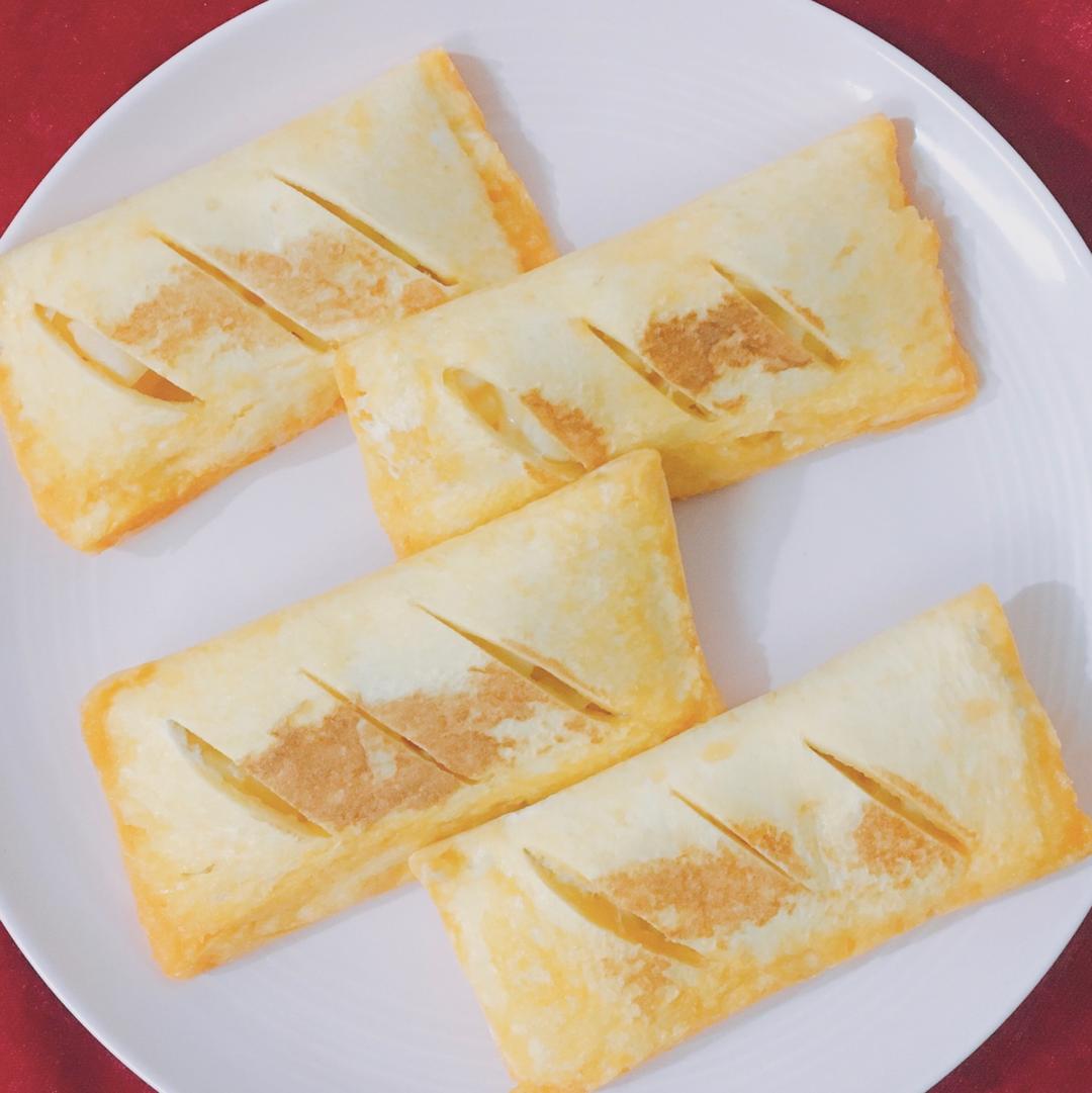 超简单快手的苹果吐司派