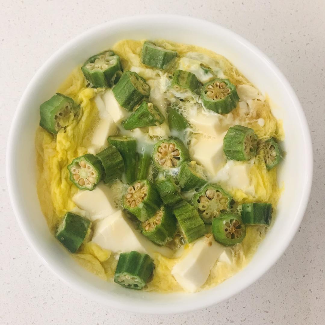 五分钟鸡蛋豆腐羹（附盒装豆腐脱模大法！）