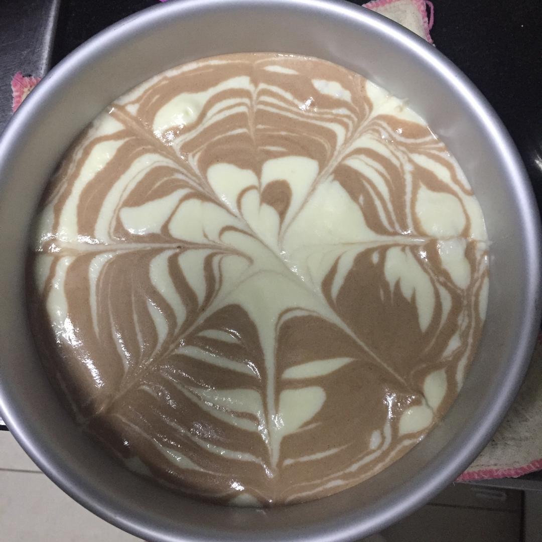 斑马纹酸奶蛋糕