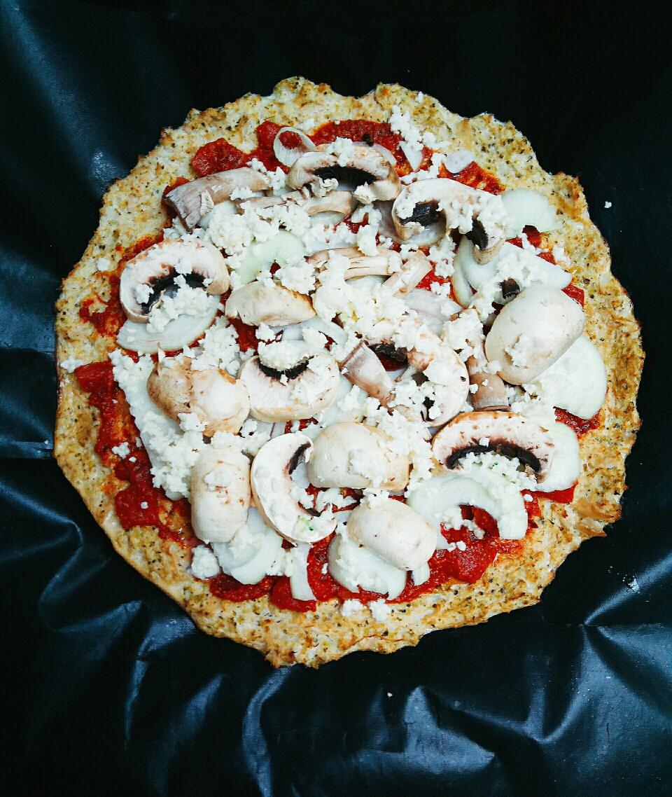 【生酮】花菜芝士pizza饼底的做法