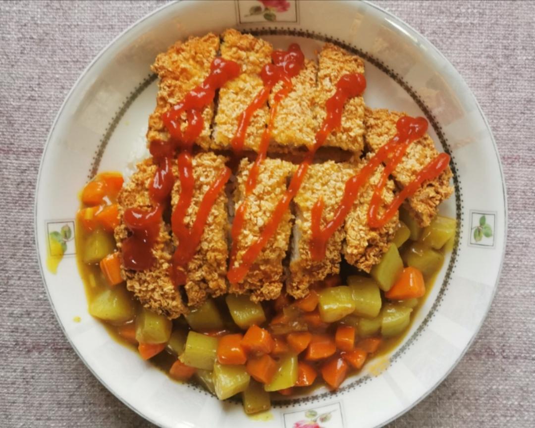 日式咖喱猪排饭