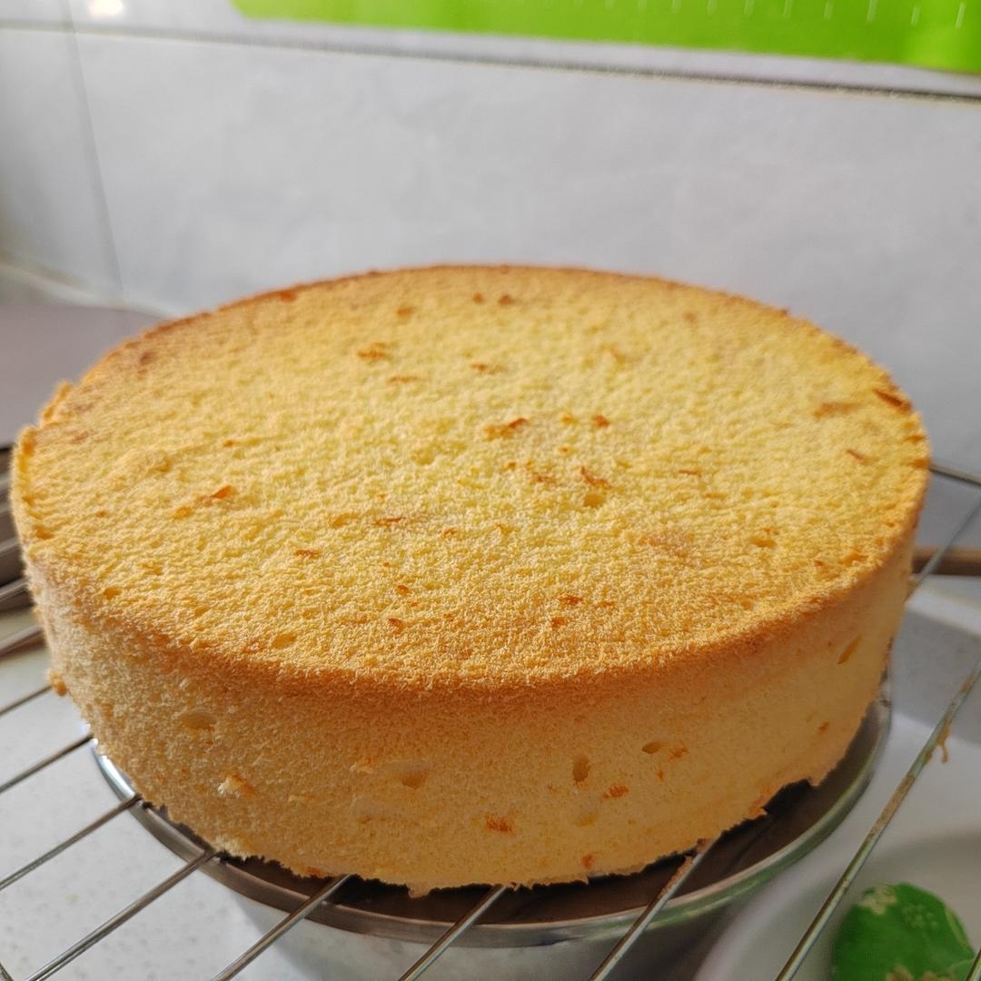 超详细的八寸香橙蛋糕
