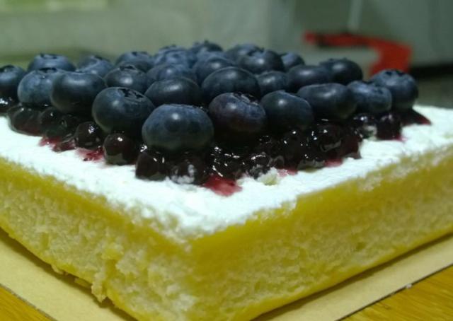 方格蓝莓蛋糕