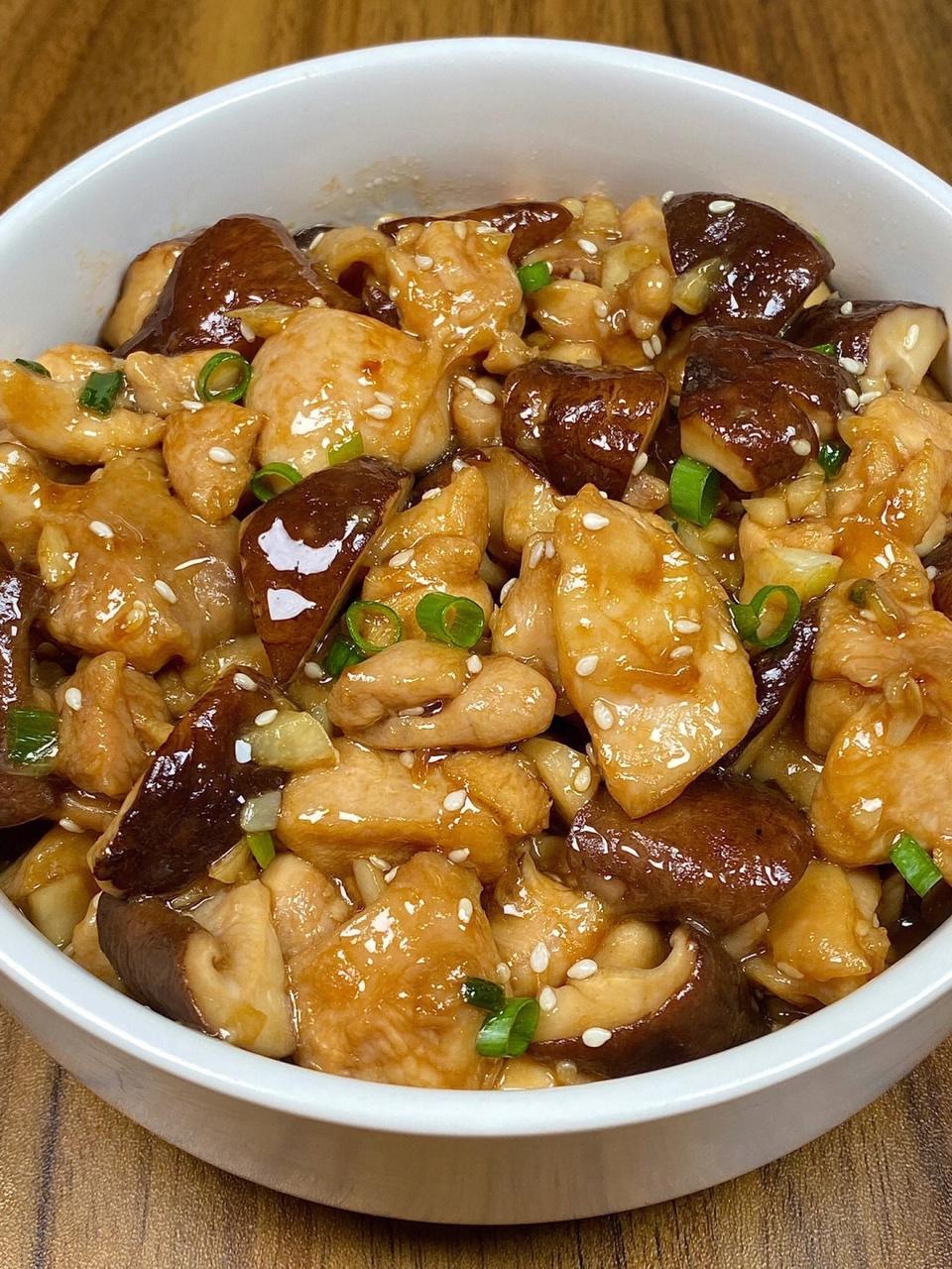 香菇鸡胸肉