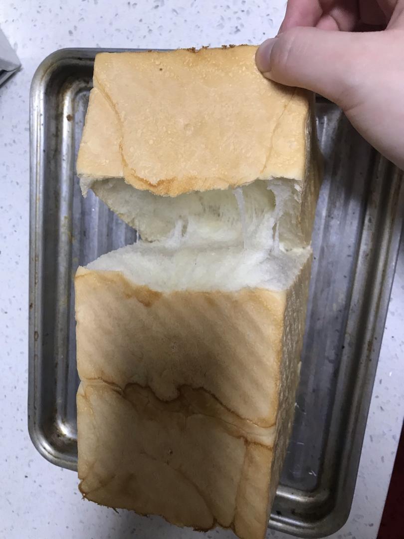夺命软吐司(๑´ڡ`๑)超软拉丝极速方便的一次发酵吐司