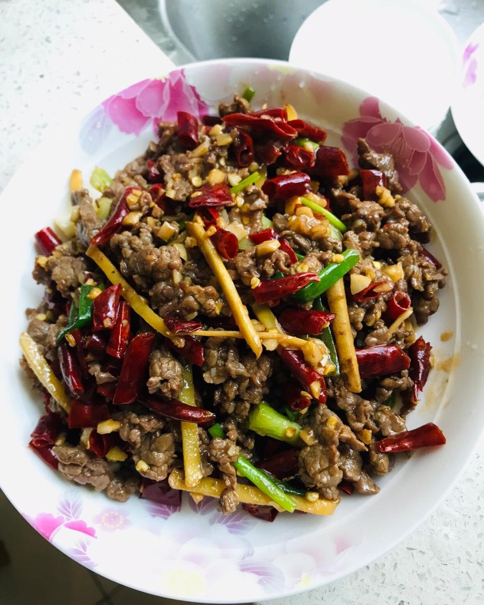 十八秒生爆牛肉