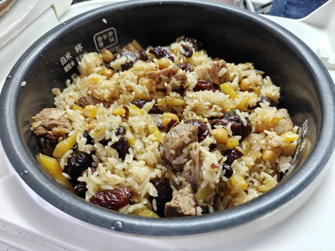 新疆抓饭(电饭煲版)