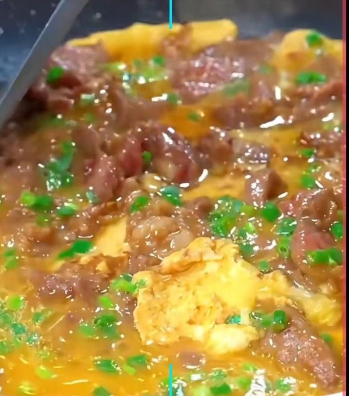 滑蛋牛肉，干蒸牛肉