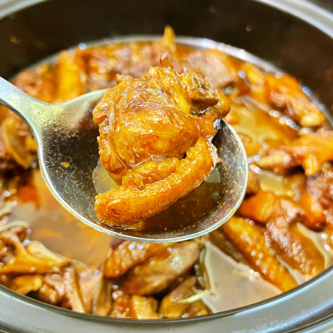 好吃停不下的黄酒陈皮姜母鸭