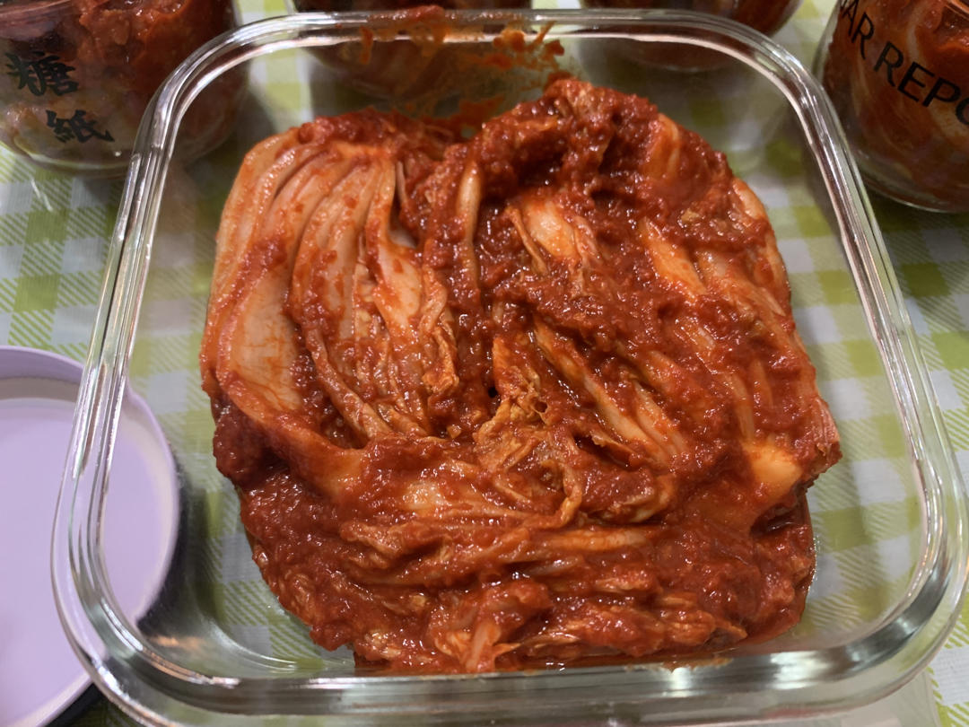 全老师家的辣白菜（韩国的一种家庭做法）
