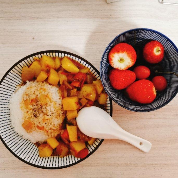 咖喱土豆饭