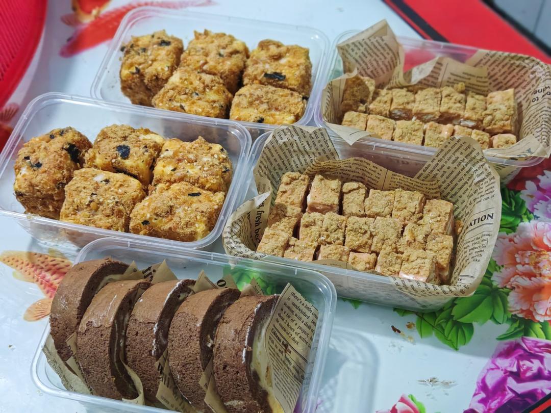 网红新口味‼️咸蛋黄肉松雪花酥