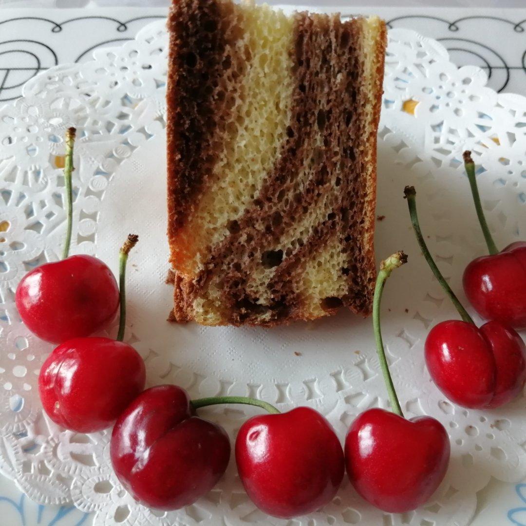 绿斑马戚风蛋糕