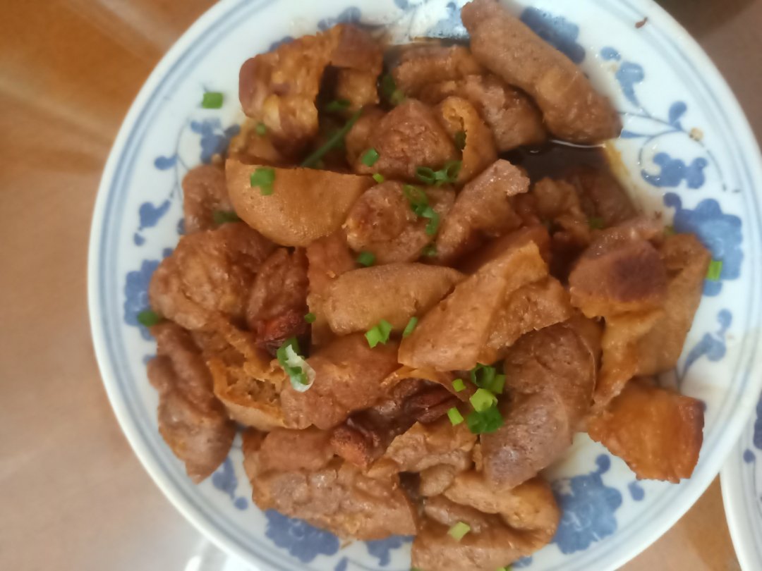 油豆腐烧肉