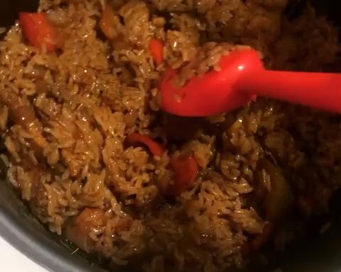 肉汁拌饭